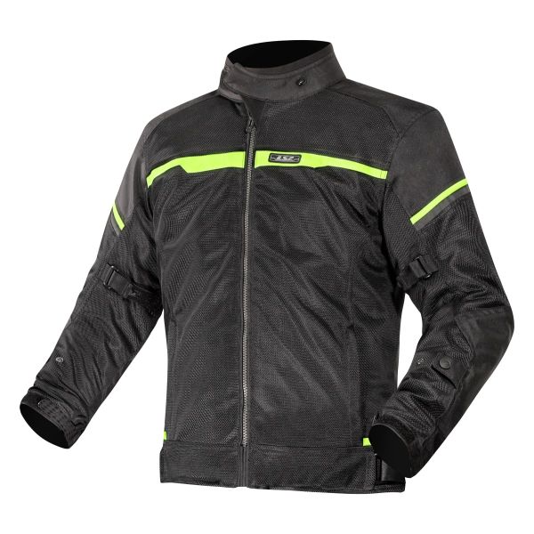 Куртка LS2 Riva Man Jacket Black Neon Yellow