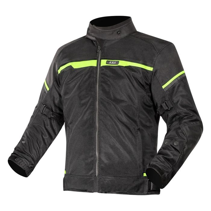 Куртка LS2 Riva Man Jacket Black Neon Yellow