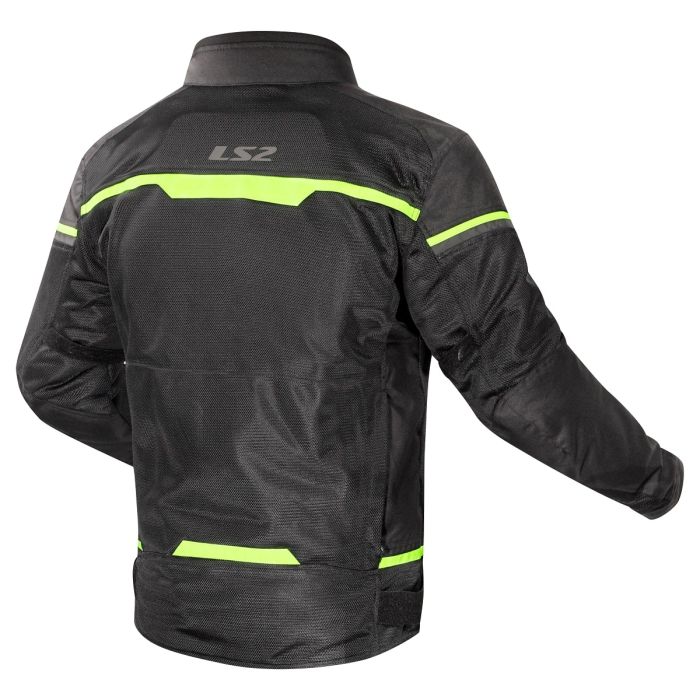 Куртка LS2 Riva Man Jacket Black Neon Yellow