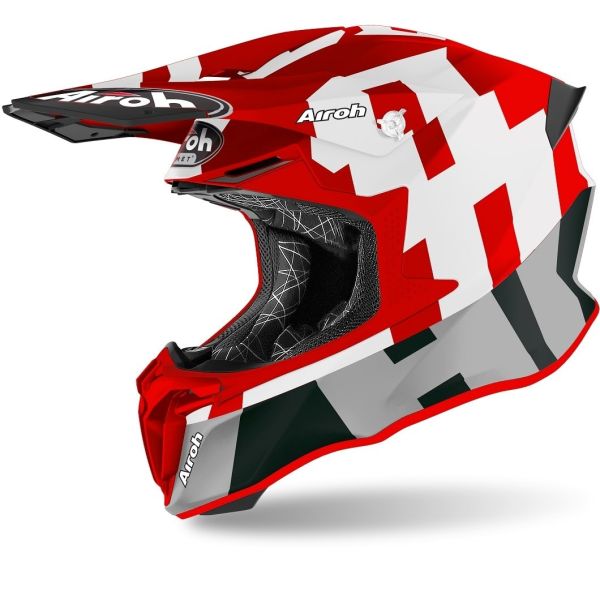 Мотошолом Airoh Twist 2.0 Frame Red Matt