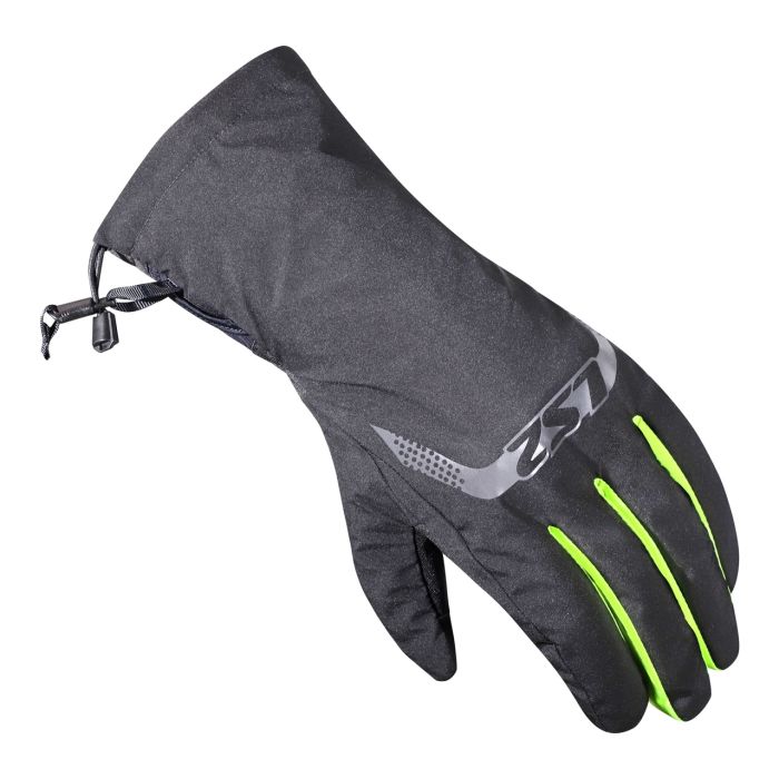 Моторукавички LS2 Thermorain Rain Gloves Black Hi-Vis Yellow