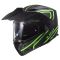 Мотошолом LS2 FF324 Metro Evo Firefly Matt Glow Green P/J