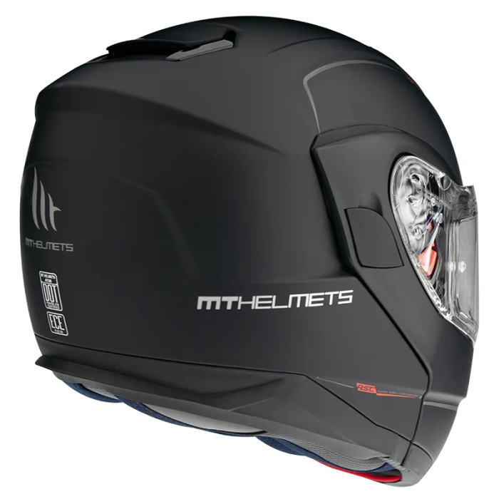 Мотошолом MT Atom SV Solid Matt Black