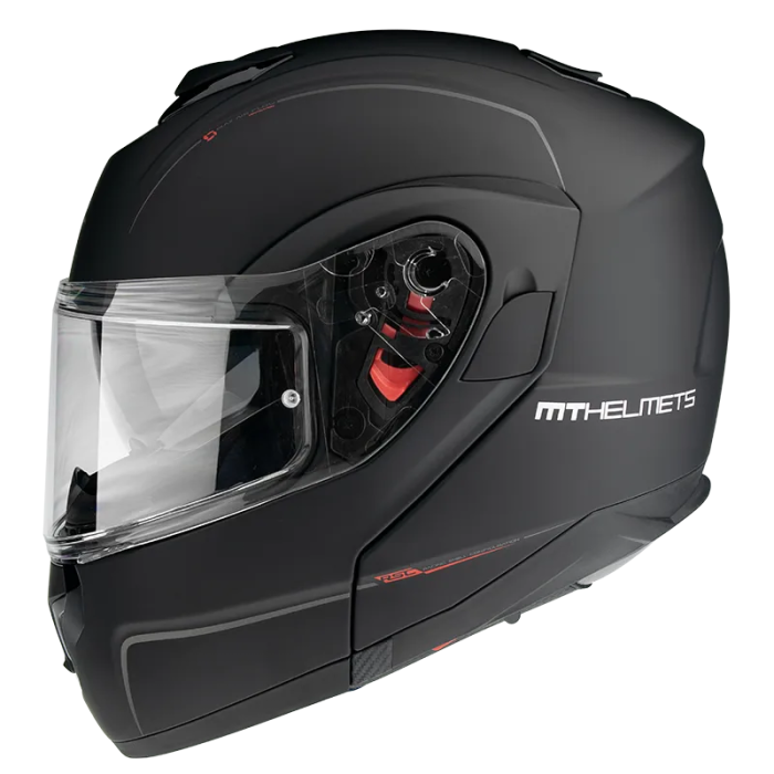 Мотошолом MT Atom SV Solid Matt Black