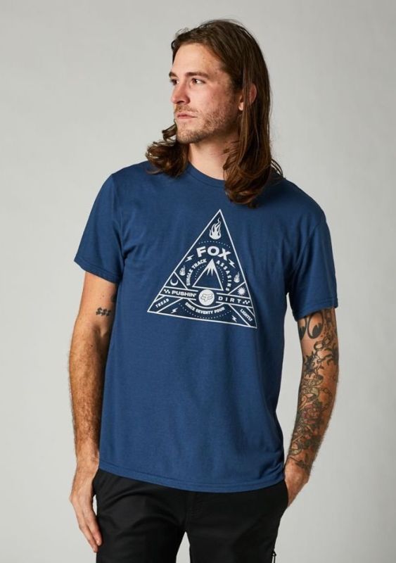 Футболка Fox Single Track Tee Dark Indigo