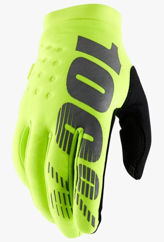 Зимові Рукавички 100% Brisker Glove Fluo Yellow