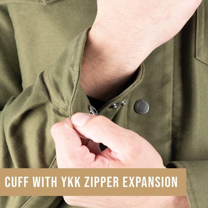 Мото сорочка Oxford Original Approved AA MS Shirt Khaki