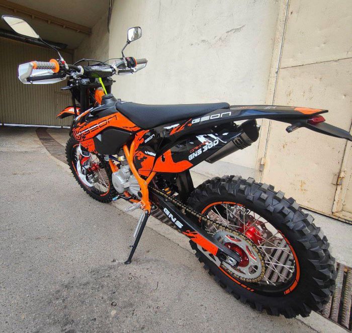 Мотоцикл GEON Dakar GNS 300 NB Enduro (21/18 Off-Road) Black/Orange