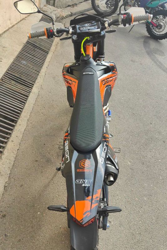 Мотоцикл GEON Dakar GNS 300 NB Enduro (21/18 Off-Road) Black/Orange