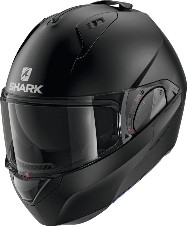 Мотошолом Shark Evo-ES Blank Black Matt