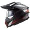 Мотошолом LS2 MX701 C Explorer Frontier Gloss Titanium Red