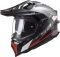 Мотошолом LS2 MX701 C Explorer Frontier Gloss Titanium Red