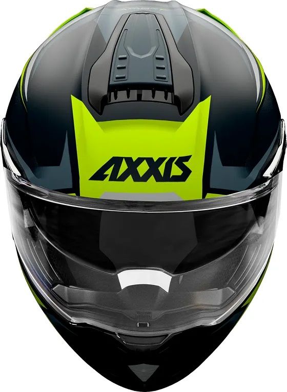 Мотошолом AXXIS HAWK SV EVO IXIL A3 Matt Yellow