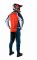 Джерсі TLD Sprint Jersey Fractura [Slate Blue Orange]