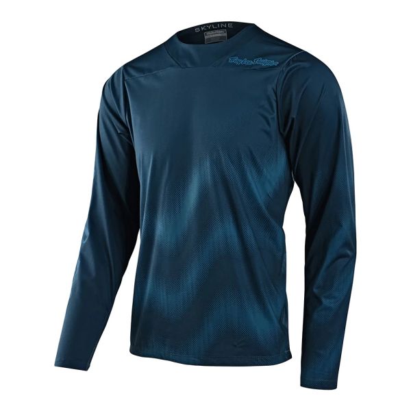 Джерсі TLD SKYLINE LS CHILL JERSEY WAVES [DARK SLATE BLUE]