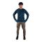 Джерсі TLD SKYLINE LS CHILL JERSEY WAVES [DARK SLATE BLUE]