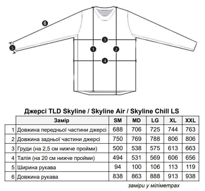 Джерсі TLD SKYLINE LS CHILL JERSEY WAVES [DARK SLATE BLUE]