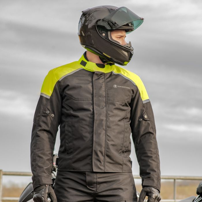 Куртка Oxford Spartan Short WP MS Jkt Blk/Fluo