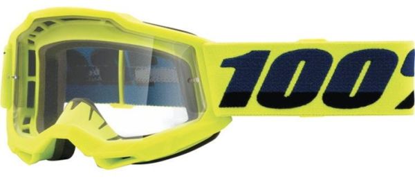Дитячі окуляри 100% ACCURI 2 Youth Goggle Fluo Yellow - Clear Lens