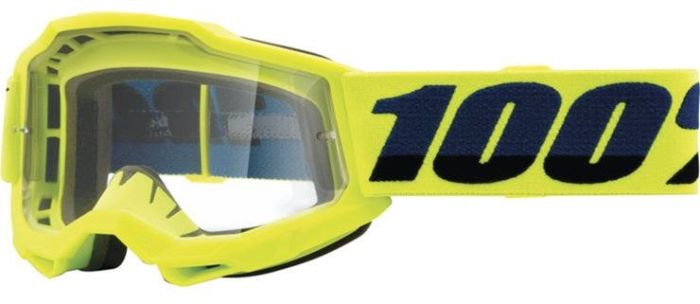 Дитячі окуляри 100% ACCURI 2 Youth Goggle Fluo Yellow - Clear Lens