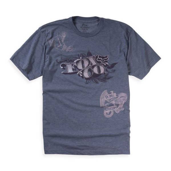 Футболка Fox Counterfeit Heathered Tee Purple