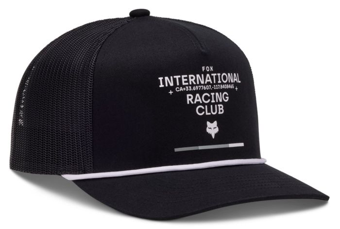 Кепка Fox Numerical Snapback Hat Black