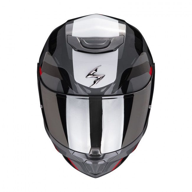 Шолом SCORPION EXO-391 AROK grey/red/black