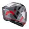 Шолом SCORPION EXO-391 AROK grey/red/black