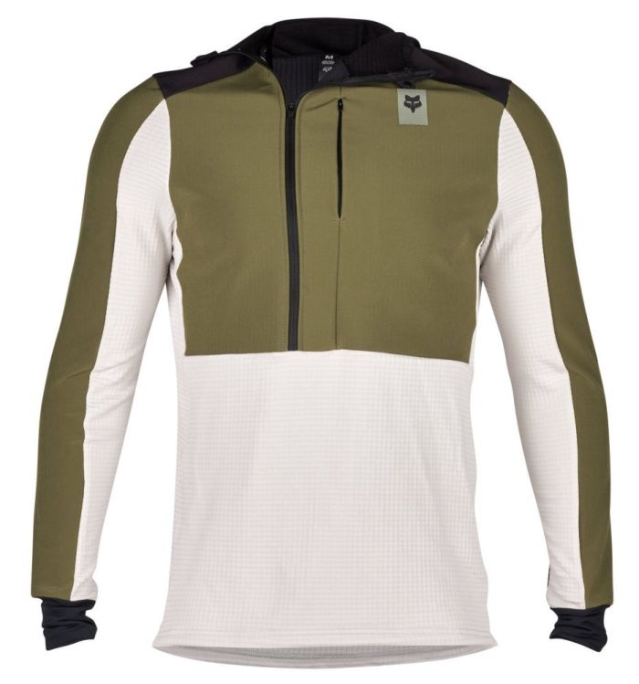 Толстовка Fox Defend Thermal Hoodie Olive Green