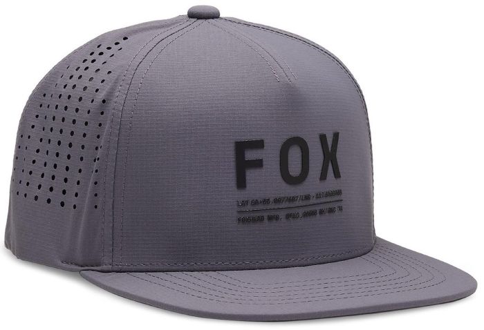 Кепка Fox Tech Snapback Hat - Non Stop Steel Gray