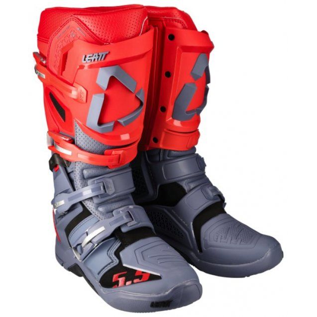 Мотоботи LEATT 5.5 FlexLock Boot Graphene