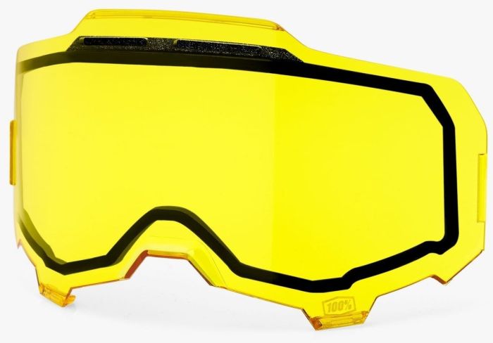 Лінза 100% Armega/armatic Dual Vented Lens Yellow