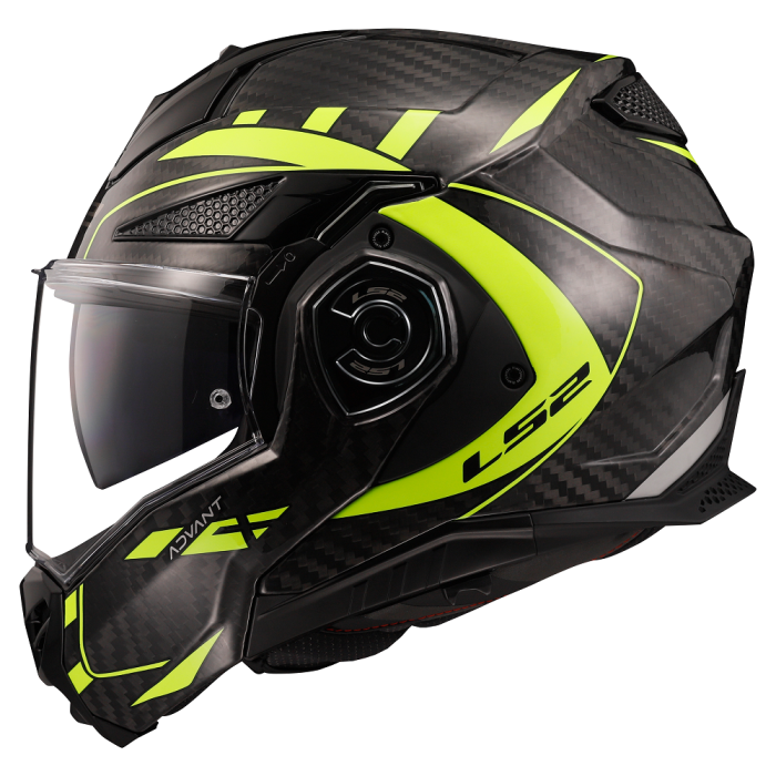Мотошолом LS2 FF901 Advant X C Future Hi-Vis Yellow