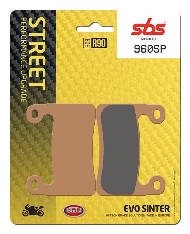 Гальмівні Колодки SBS Upgrade Brake Pads,  Evo Sinter