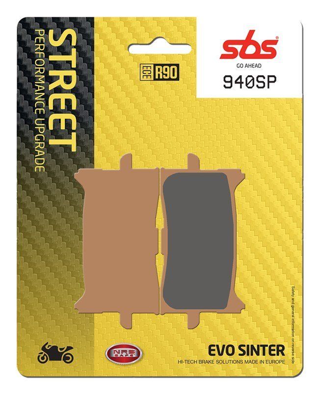 Гальмівні Колодки SBS Upgrade Brake Pads,  Evo Sinter