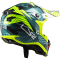 Мотошолом LS2 MX700 Subverter Evo Astro Cobalt Hi-Vis Yellow
