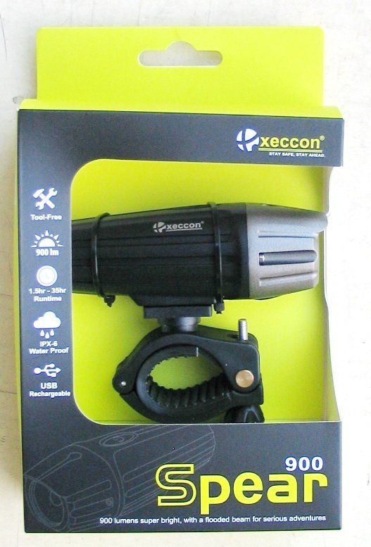 Вело Фара Xeccon Spear 900 Usb