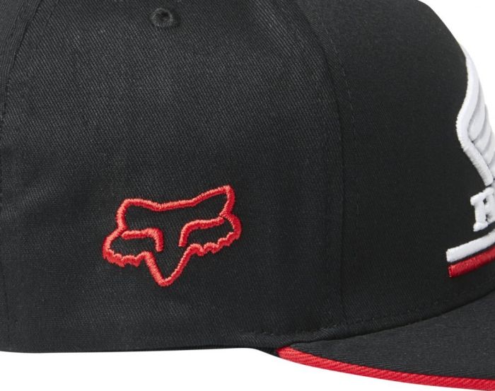 Кепка Fox Honda Flexfit Hat Black