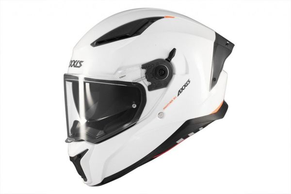 Мотошолом AXXIS PANTHER SV Solid A0 Gloss White