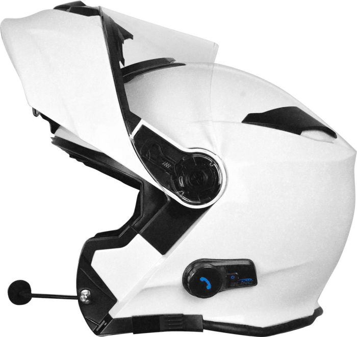 Мотошолом Origine Delta Bluetooth Solid White Gloss