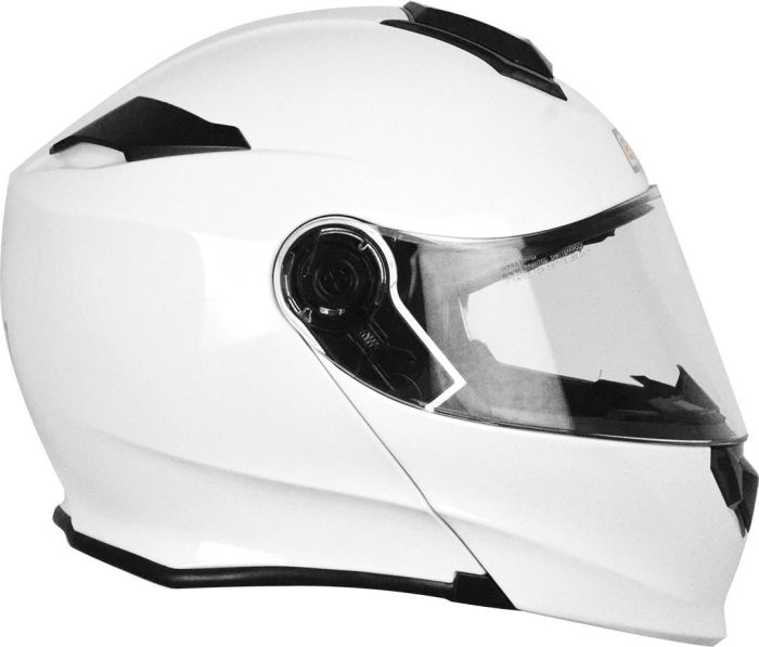 Мотошолом Origine Delta Bluetooth Solid White Gloss