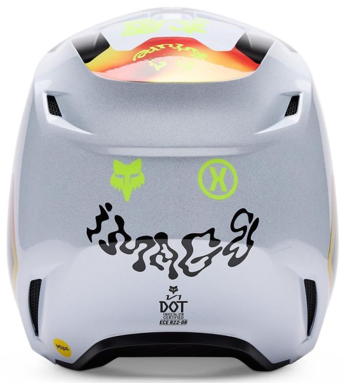 Шолом Fox V1 Helmet - Hello Future White
