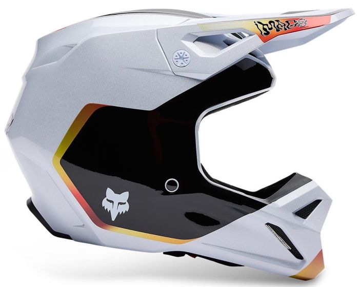 Шолом Fox V1 Helmet - Hello Future White