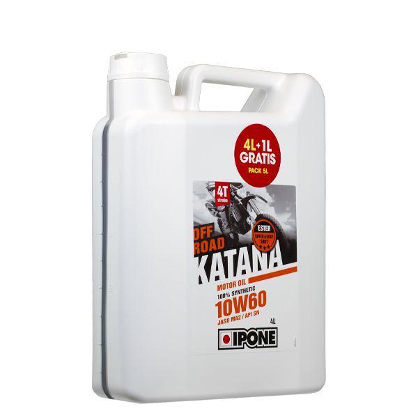 Моторна олива IPONE OFF Road Katana 10W60 (4+1л)