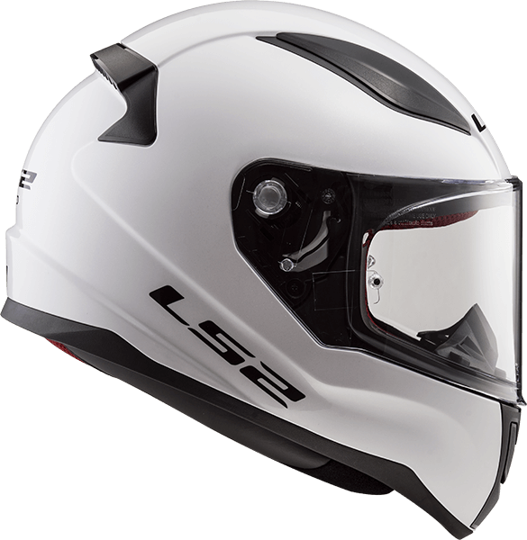 Мотошолом LS2 FF353 Rapid Single Mono Gloss White