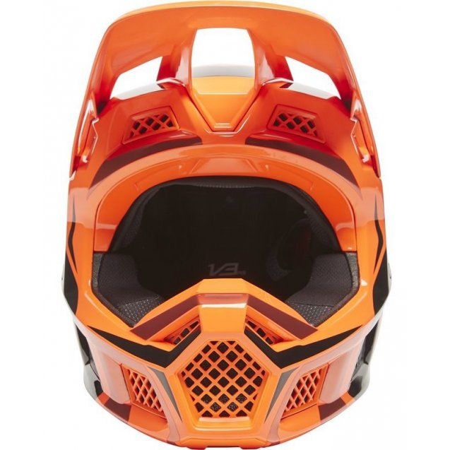 Мотошолом FOX V3 RS Mirer Helmet Flo Orange