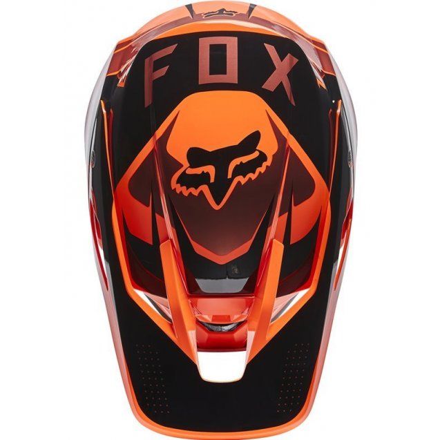 Мотошолом FOX V3 RS Mirer Helmet Flo Orange