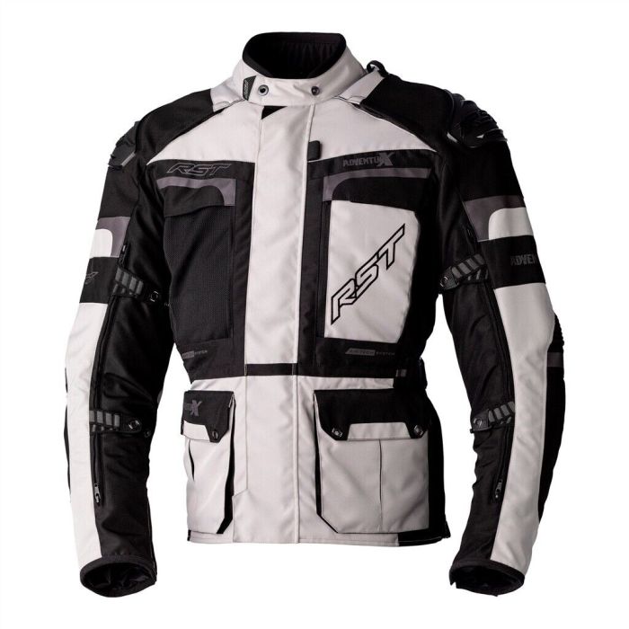 Куртка RST Pro Series Adventure-X CE Mens Textile Jacket Silver/Black