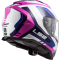 Мотошолом LS2 FF800 Storm Techy Gloss White Pink