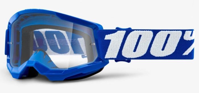 Дитячі окуляри 100% STRATA 2 Youth Goggle Blue - Clear Lens